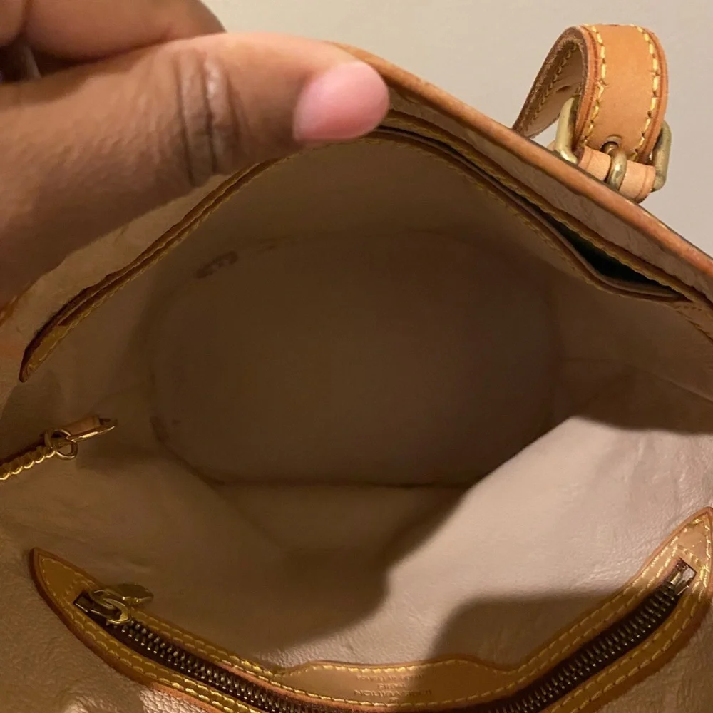 Authentic Vintage Louis Vuitton Bucket Bag pm and rare multicles 4/ key … - Picture 7 of 17